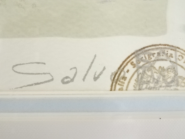 道具 ] - 道具 絵画 Salvo シルクスクリーン 額装 193/300 | ネット